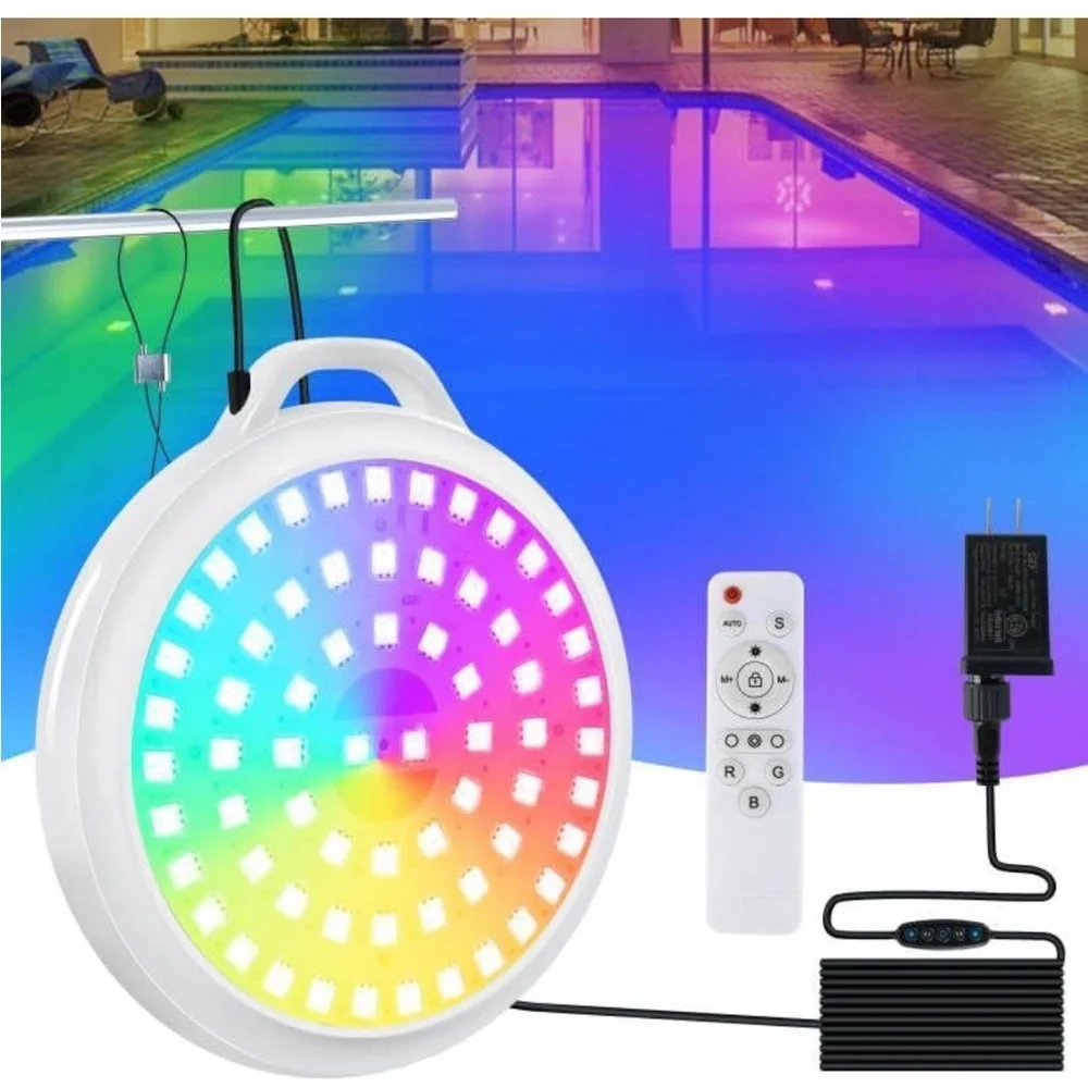 Beautiful pool light